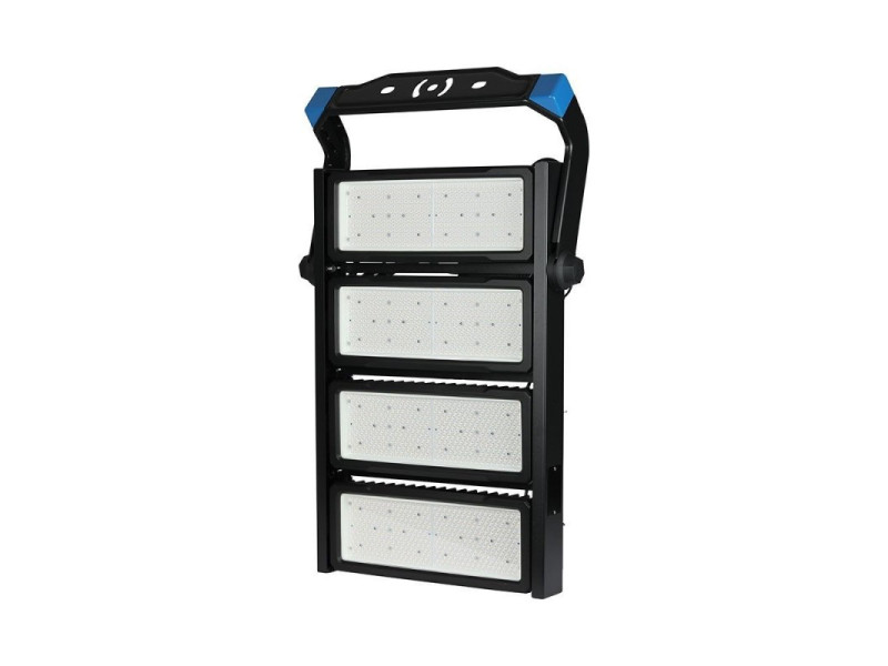 SKU 499 VT-1002D V-TAC PRO Faro LED SMD Chip Samsung 1000W 120LM/W Driver MeanWell Nero/Blu 60° 4000K IP65 Dimmerabile