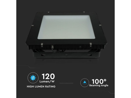 SKU 969 VT-1055 V-TAC PRO Faro LED SMD Chip Samsung 1000W 120LM/W Nero 6400K IP65