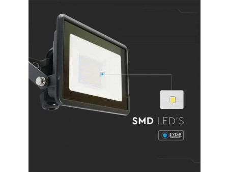 SKU 20308 VT-128 V-TAC PRO Faro LED SMD Chip Samsung 20W Nero 4000K IP65