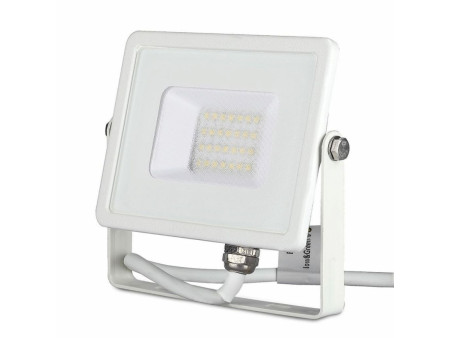 SKU 21442 VT-20-W V-TAC PRO Faro LED SMD Chip Samsung 20W Bianco 3000K IP65