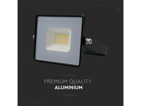 SKU 215947 VT-4021B V-TAC Faro LED SMD 20W E-Series G2 Nero 4000K IP65