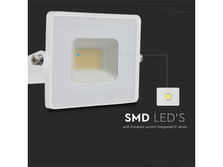 SKU 215951 VT-4021W V-TAC Faro LED SMD 20W E-Series G2 Bianco 6500K IP65