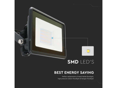 SKU 3025 VT-5182 V-TAC Faro LED 20W Compatibile con Google Home e Amazon Alexa Tramite App V-Tac Smart RGB + 3000K + 6500K