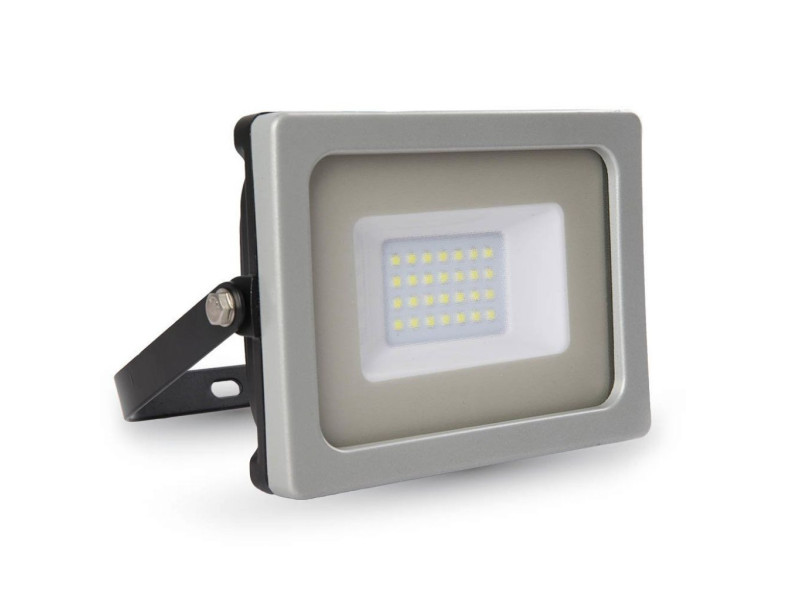 SKU 5793 VT-4922 V-TAC Faro LED SMD 20W Nero e Grigio 4000K IP65
