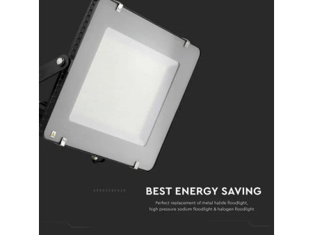 SKU 21791 VT-306-B V-TAC PRO Faro LED SMD Chip Samsung 300W 115LM/W Nero 4000K IP65