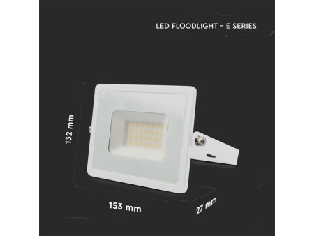 SKU 215956 VT-4031W-N V-TAC Faro LED SMD 30W E-Series G2 Bianco 4000K IP65