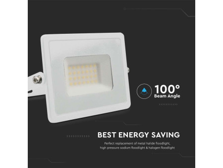 SKU 215957 VT-4031W-N V-TAC Faro LED SMD 30W E-Series G2 Bianco 6500K IP65
