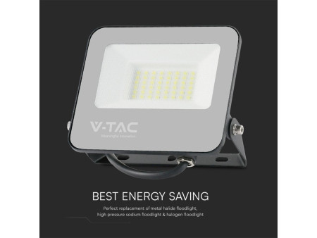 SKU 23462 VT-44034 V-TAC Faro LED SMD 30W con Telecomando Driver Integrato Nero/Grigio RGB+6500K IP65