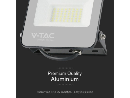 SKU 23462 VT-44034 V-TAC Faro LED SMD 30W con Telecomando Driver Integrato Nero/Grigio RGB+6500K IP65