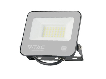 SKU 23599 VT-44035  Confronta V-TAC PRO Faro LED SMD Chip Samsung 100LM/W 30W Cavo 1m Nero 3000K IP65