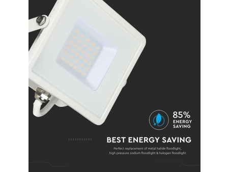 SKU 403 VT-30-W V-TAC PRO Faro LED SMD Chip Samsung 30W Bianco 3000K IP65