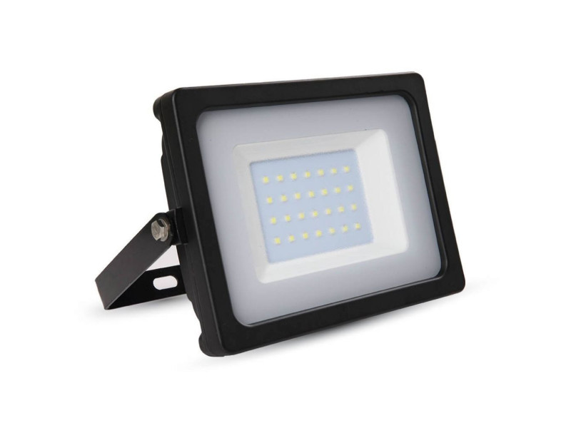 SKU 5814 VT-4933 V-TAC Faro LED SMD 30W Nero 4000K IP65