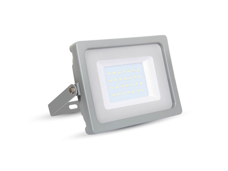 SKU 5816 VT-4933 V-TAC Faro LED SMD 30W Grigio 3000K IP65