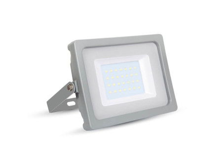 SKU 5818 VT-4933 V-TAC Faro LED SMD 30W Grigio 6400K IP65