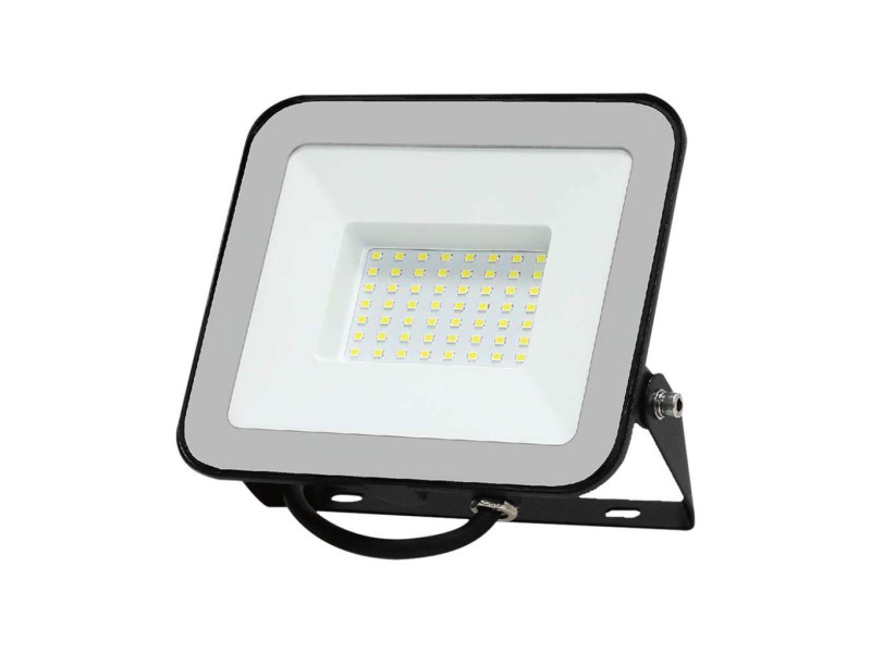 SKU 10026 VT-44050 V-TAC PRO Faro LED SMD Chip Samsung 50W Nero 6500K IP65