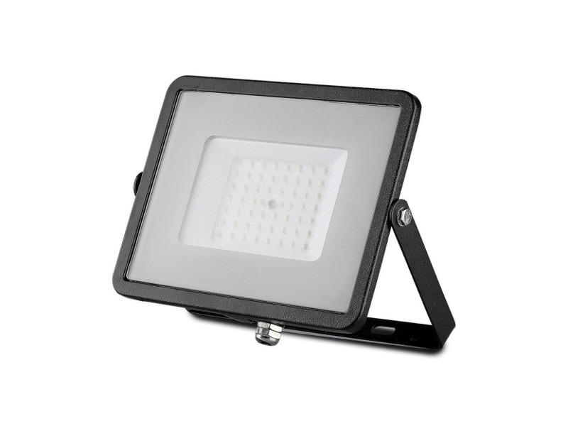SKU 21406 VT-50 V-TAC PRO Faro LED SMD Chip Samsung 50W Nero 3000K IP65