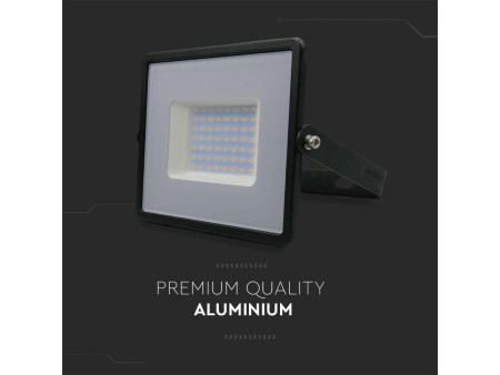 SKU 215960 VT-4051 V-TAC Faro LED SMD 50W E-Series G2 Nero 6500K IP65