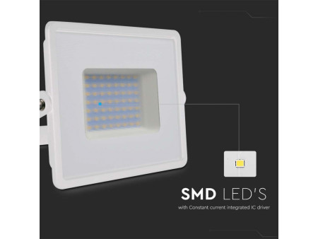 SKU 215962 VT-4051 V-TAC Faro LED SMD 50W E-Series G2 Bianco 4000K IP65