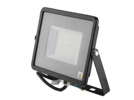 SKU 21761 VT-56 V-TAC PRO Faro LED SMD Chip Samsung 50W 115LM/W Nero 6500K IP65