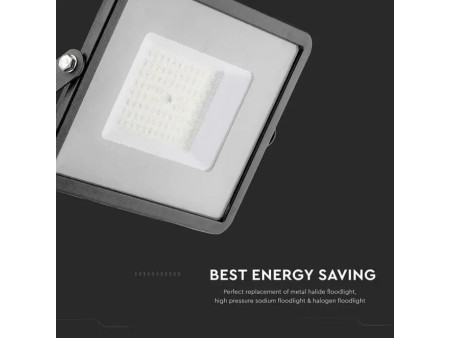 SKU 21761 VT-56 V-TAC PRO Faro LED SMD Chip Samsung 50W 115LM/W Nero 6500K IP65