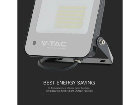 SKU 23463 VT-44053 V-TAC Faro LED SMD 50W con Telecomando Driver Integrato Nero/Grigio RGB+6500K IP65