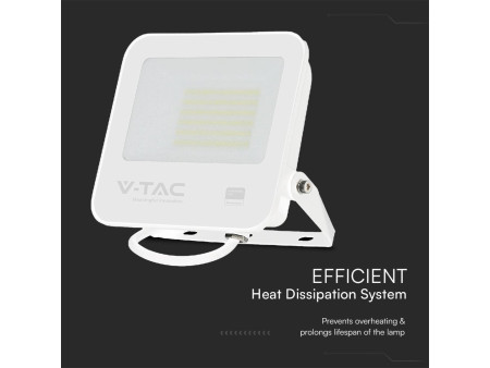 SKU 23690 VT-44055 V-TAC PRO Faro LED SMD Chip Samsung 50W Bianco 6500K IP65
