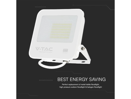 SKU 23690 VT-44055 V-TAC PRO Faro LED SMD Chip Samsung 50W Bianco 6500K IP65