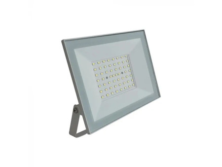 SKU 23989 VT-44054 V-TAC Faro LED SMD 50W Slim E-Series con Driver Integrato Bianco 6500K IP65