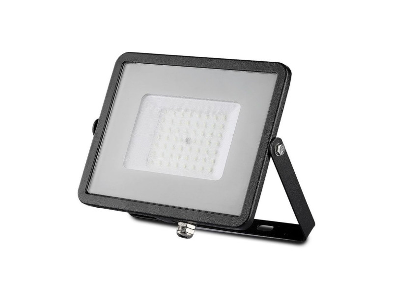 SKU 407 VT-50-B V-TAC PRO Faro LED SMD Chip Samsung 50W Nero 4000K IP65