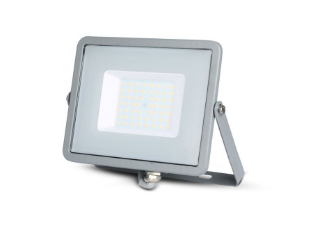 SKU 463 VT-50-G V-TAC PRO Faro LED SMD Chip Samsung 50W Grigio 3000K IP65