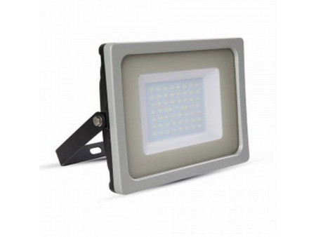 SKU 5830 VT-4955 V-TAC Faro LED SMD 50W Nero e Grigio 6400K IP65