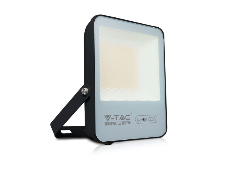 SKU 5919 VT-4961 V-TAC Faro LED SMD 50W 160LM/W Nero 6400K IP65