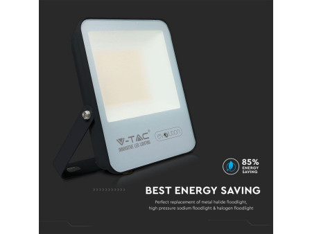 SKU 5919 VT-4961 V-TAC Faro LED SMD 50W 160LM/W Nero 6400K IP65