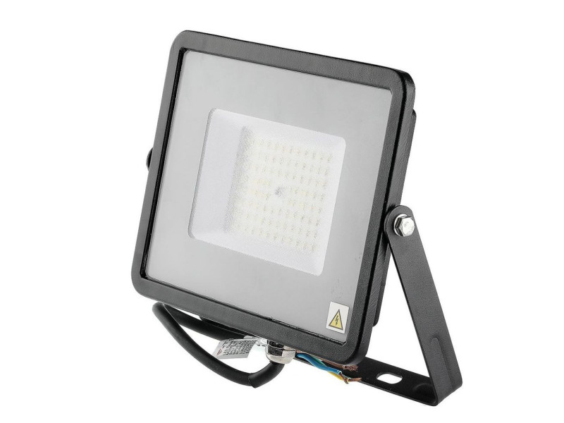 SKU 761 VT-56-B V-TAC PRO Faro LED SMD Chip Samsung 50W 120LM/W Nero 6400K IP65