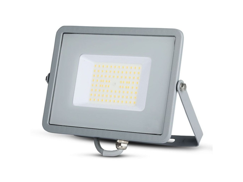 SKU 764 VT-56-G V-TAC PRO Faro LED SMD Chip Samsung 50W 120LM/W Grigio 4000K IP65