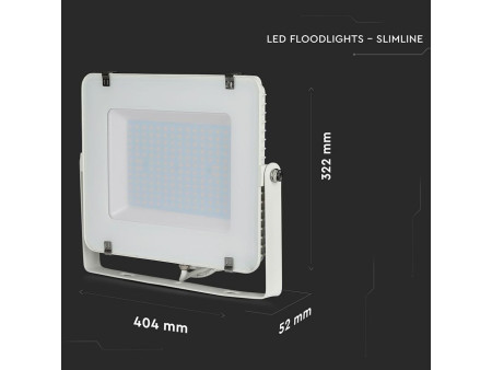 SKU 479 VT-150-W V-TAC PRO Faro LED SMD Chip Samsung 150W Bianco 4000K IP65