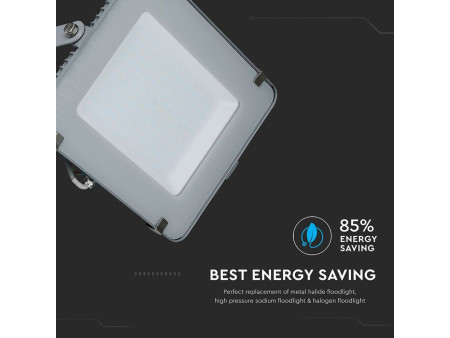 SKU 481 VT-150-G V-TAC PRO Faro LED SMD Chip Samsung 150W Grigio 3000K IP65