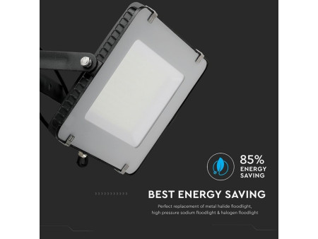 SKU 773 VT-156-B V-TAC PRO Faro LED SMD Chip Samsung 150W 120LM/W Nero 6400K IP65