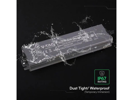 SKU 24245 VT-24102 V-TAC Alimentatore LED in Metallo 100W 24V 4.15A con 1 Uscita 219x50x25mm IP67