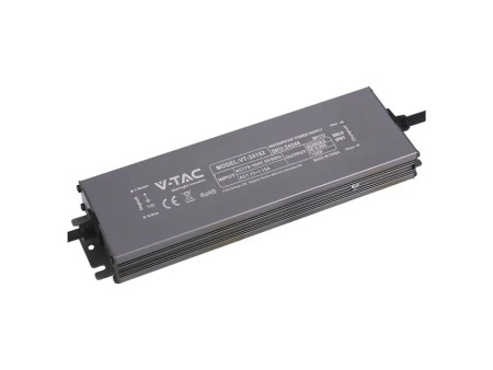 SKU 24246 VT-24152 V-TAC Alimentatore LED in Metallo 150W 24V 6.25A con 1 Uscita 224x65x25mm IP67