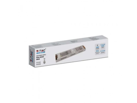 SKU 2690 VT-21252 V-TAC Alimentatore Slim in Metallo 250W 12V 20.8A IP20