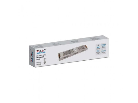 SKU 2692 VT-21301 V-TAC Alimentatore Slim in Metallo 300W 12V 25A IP20