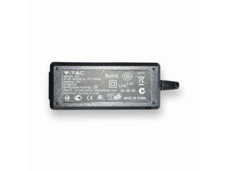 SKU 3017 VT-23018 V-TAC Alimentatore in Plastica 18W 12V 1A IP20