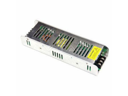 SKU 3228 VT-20026 V-TAC Alimentatore Slim in Metallo 25W 12V 2.1A con 1 Uscita 140x33x27mm IP20