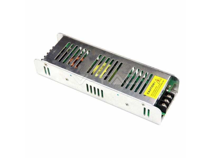 SKU 3228 VT-20026 V-TAC Alimentatore Slim in Metallo 25W 12V 2.1A con 1 Uscita 140x33x27mm IP20