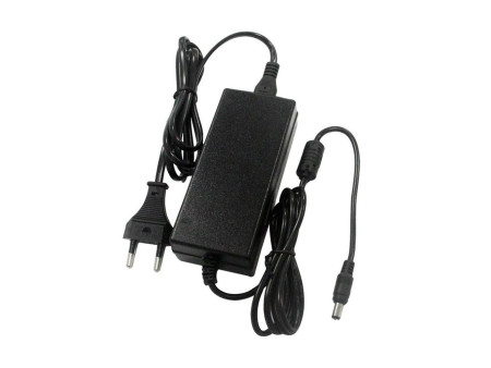 SKU 3240 VT-23079 V-TAC Alimentatore per Strip LED 78W 12V 6.5A Plug and Play con Jack 2.1 e Cavo 2.4m con Spina, Protezione EMI