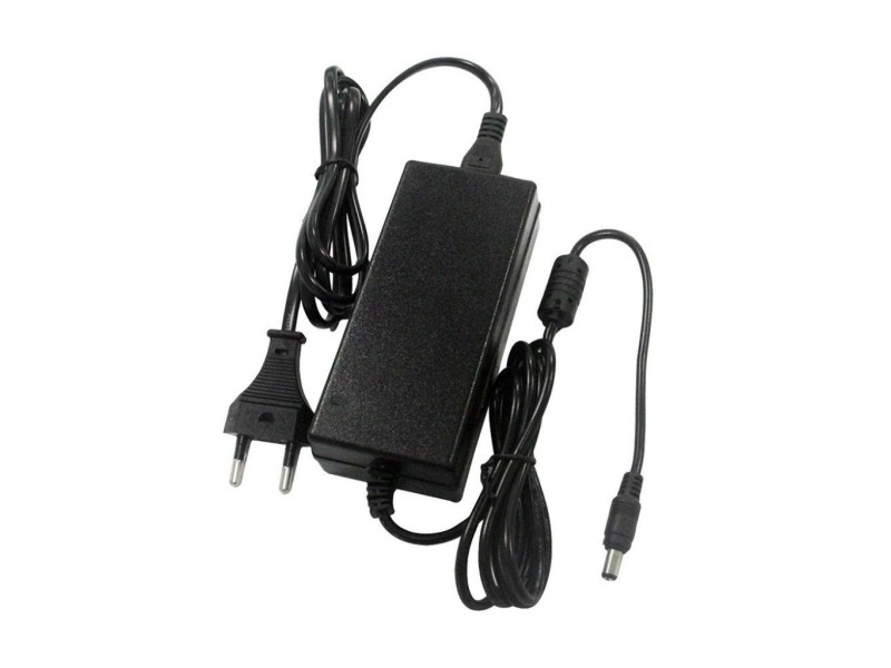 SKU 3240 VT-23079 V-TAC Alimentatore per Strip LED 78W 12V 6.5A Plug and Play con Jack 2.1 e Cavo 2.4m con Spina, Protezione EMI
