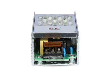 SKU 3247 VT-20077 V-TAC Alimentatore Slim in Metallo 75W 12V 6A con 1 Uscita 130x50x31mm IP20