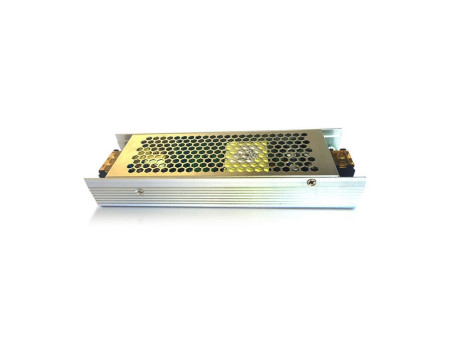 SKU 3253 VT-20153 V-TAC Alimentatore Slim in Metallo 150W 24V 6.5A con 2 Uscite 200x62x31mm IP20