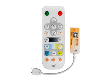 SKU 24173 V-TAC Controller Smart WiFi per Strip LED CCT DC5–24V 2A con Telecomando RF